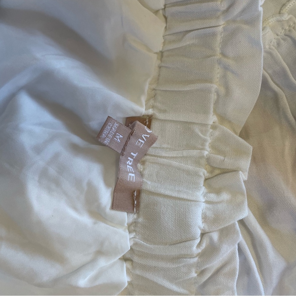 Vici for Love Tree White Boho tiered Maxi Skirt - Picture 7 of 7